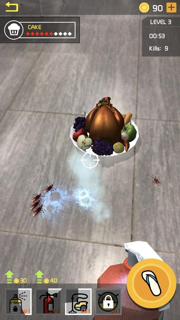 AR打小强-vr打蟑螂iOS版截图2