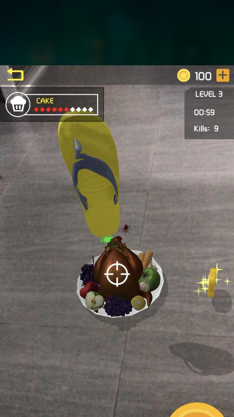 AR打小强-vr打蟑螂iOS版截图1