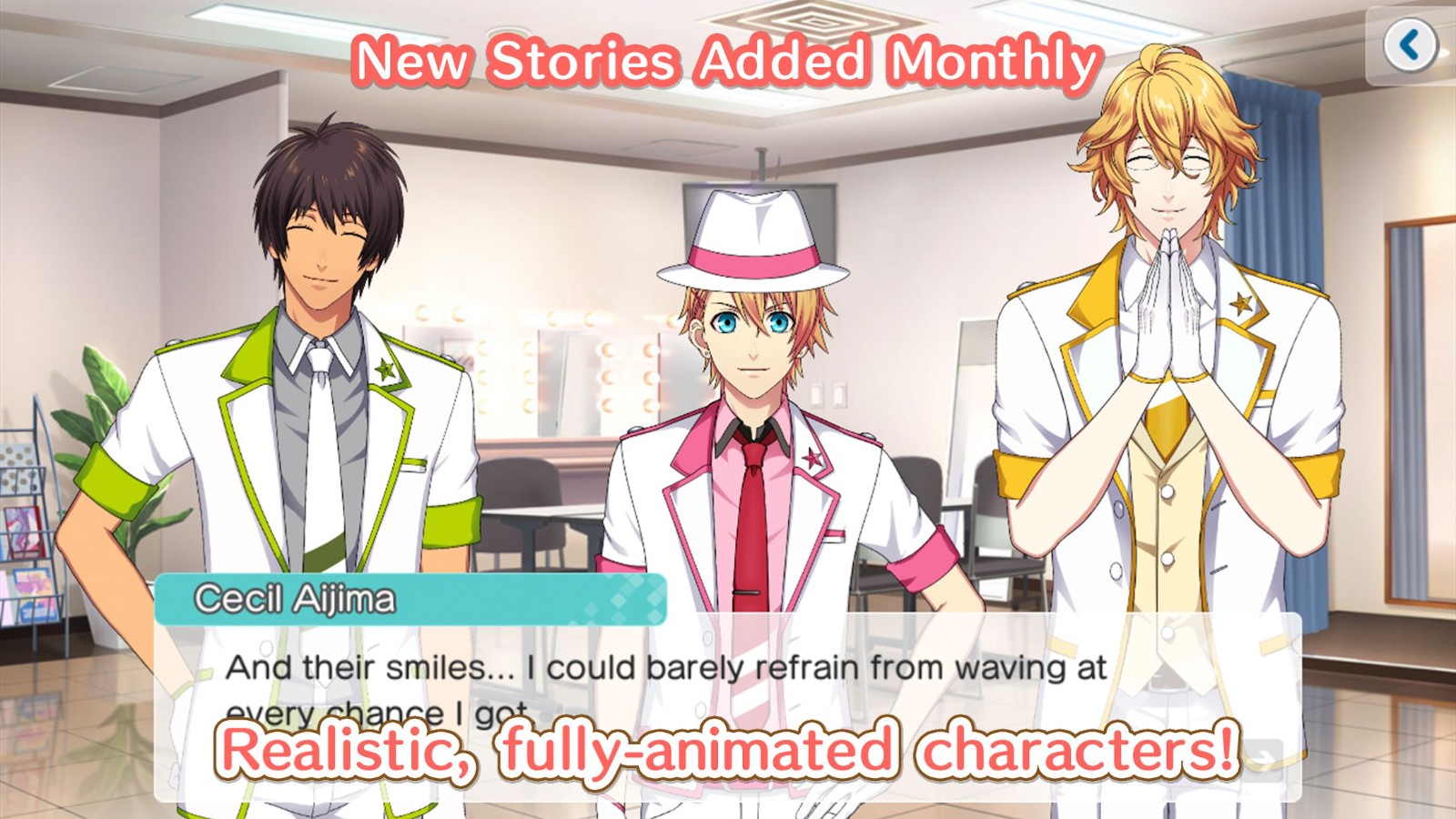 歌之王子殿下闪耀之星手游iPhone版截图2