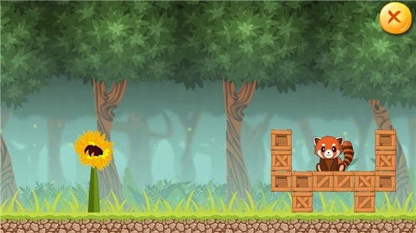 饥饿的小熊猫逃生无限提示版截图1