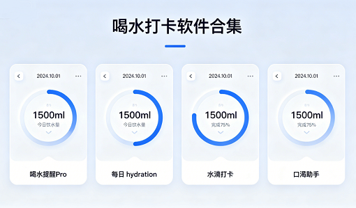 喝水打卡软件合集