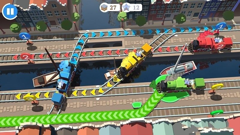 更换列车轨道游戏截图2