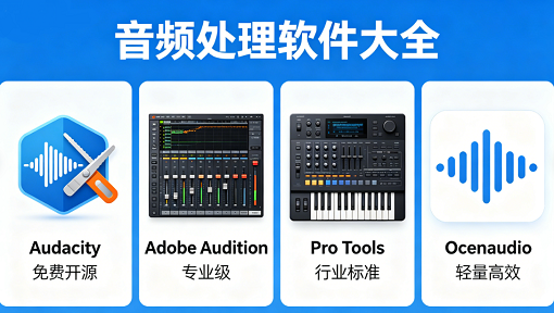 音频处理软件大全