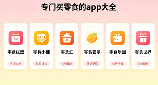 专门买零食的app大全