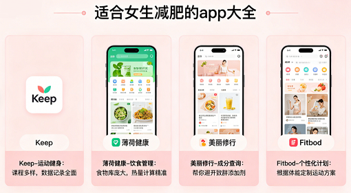 适合女生减肥的app大全