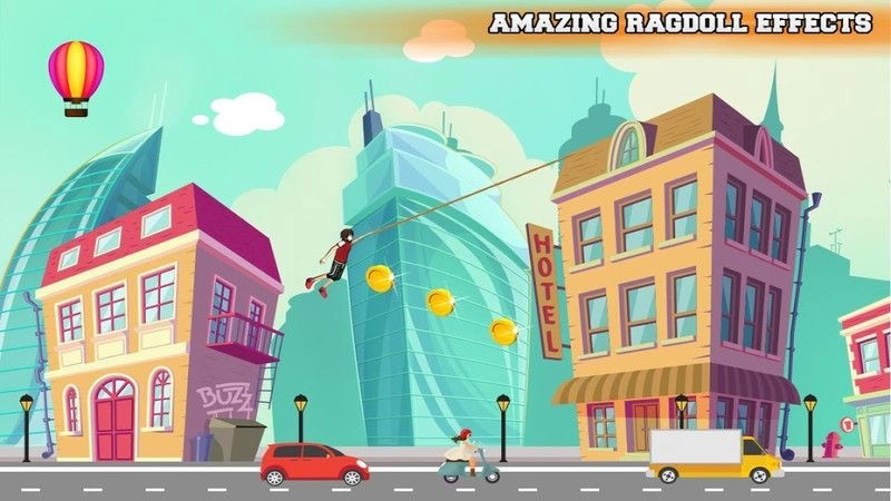 绳索飞行镇游戏最新版截图2