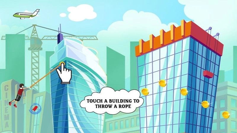 绳索飞行镇游戏最新版截图1