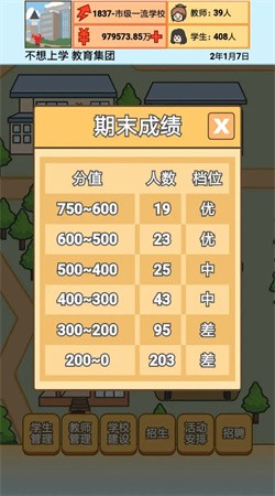 校长模拟器金币不减反增版截图3