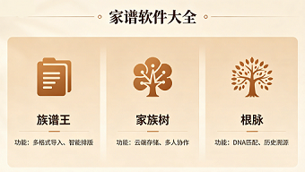 家谱软件大全